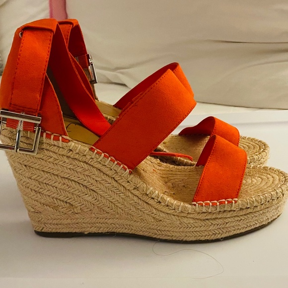 INC Coral  wedges  espadrille - Picture 2 of 2